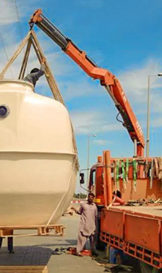 HCZ50 arrivals at Sohar port
