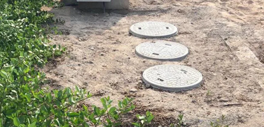 Manholes on ground