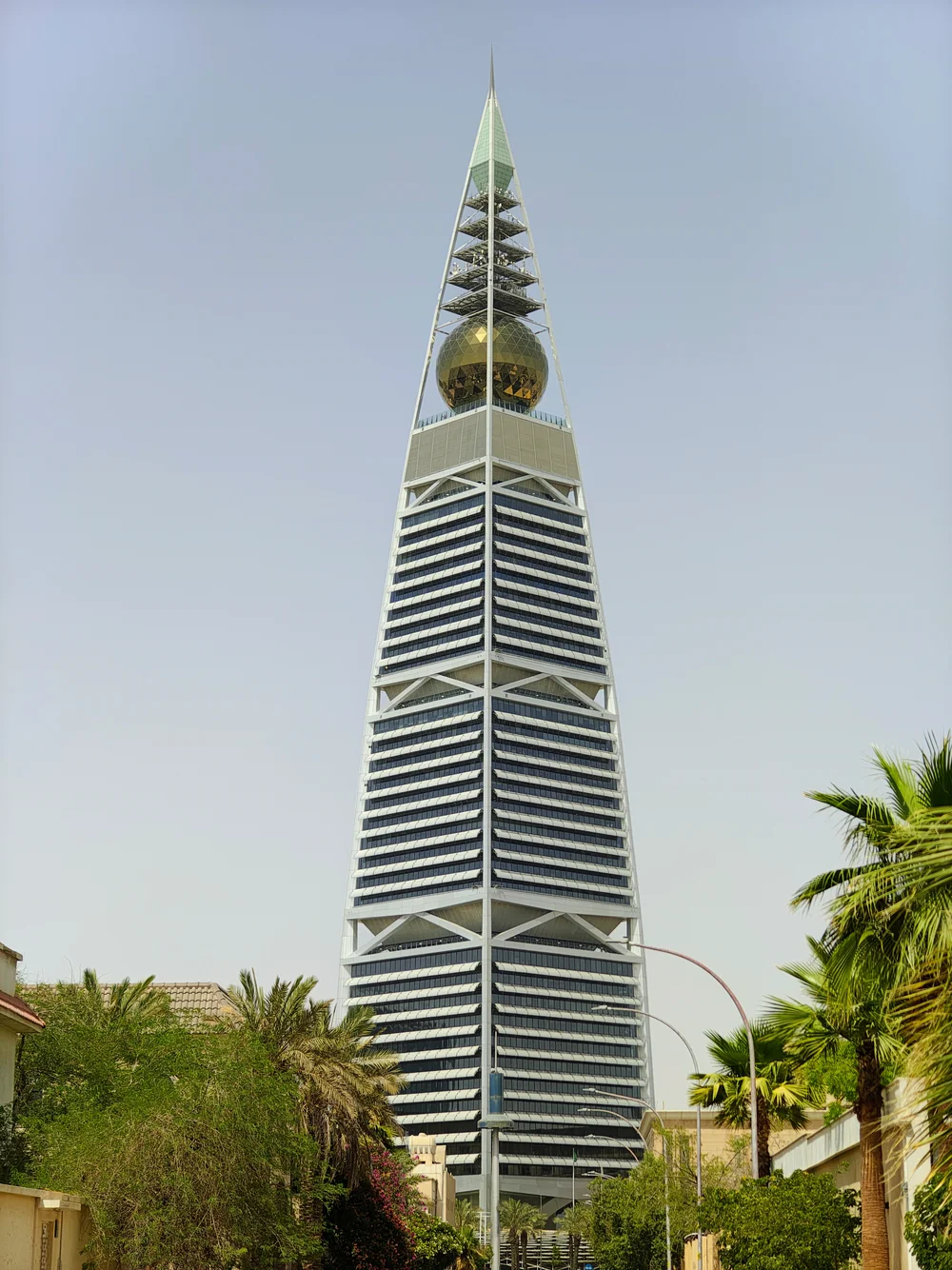 Al Faisaliah Tower in Riyadh, where the Four Elements branch is